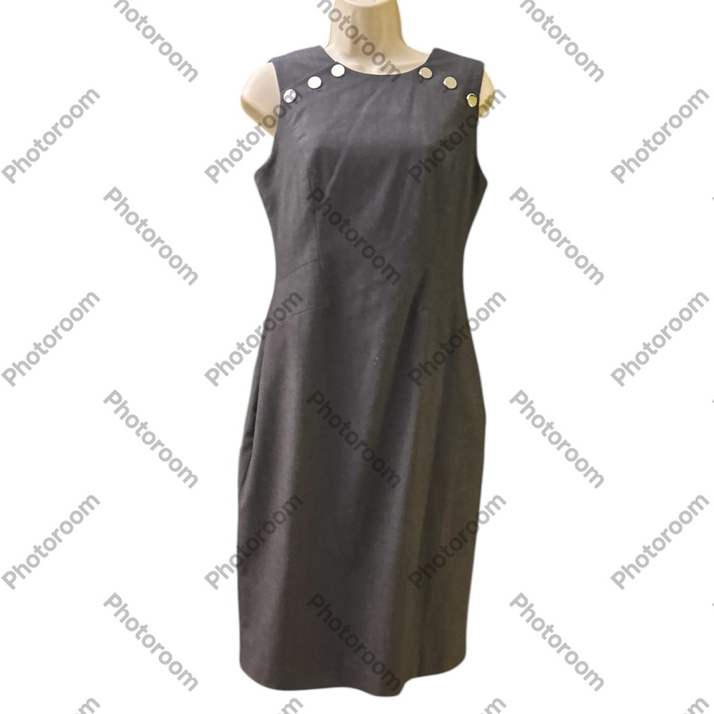Grey Calvin Klein Corporate Dress and black body con Dress